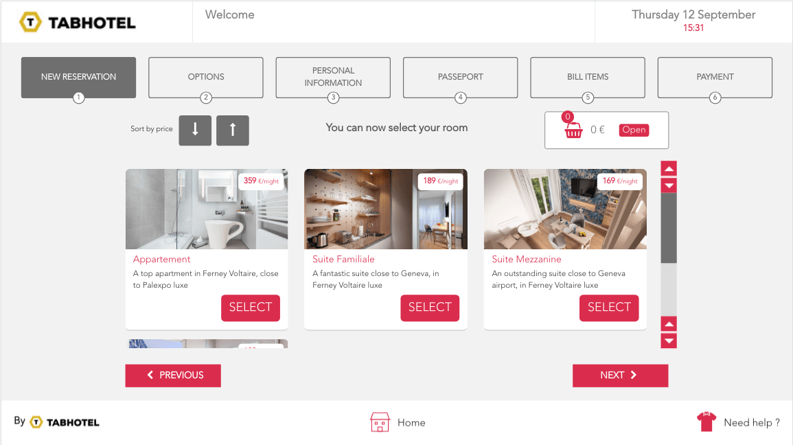 Tabhotel Kiosk product image 2