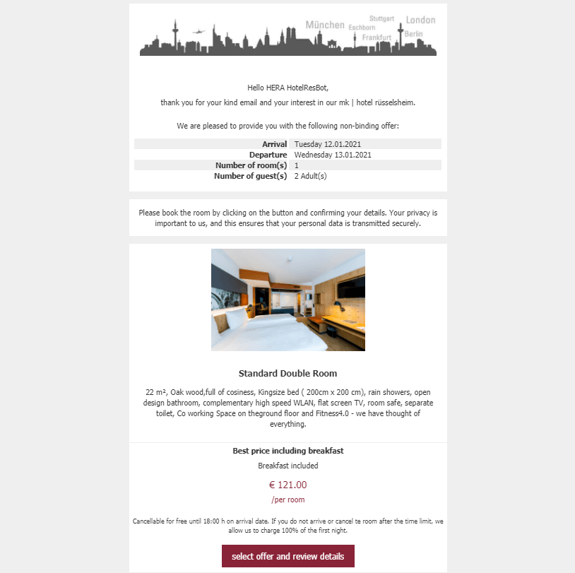 HERA by Hotel Resbot product image 4