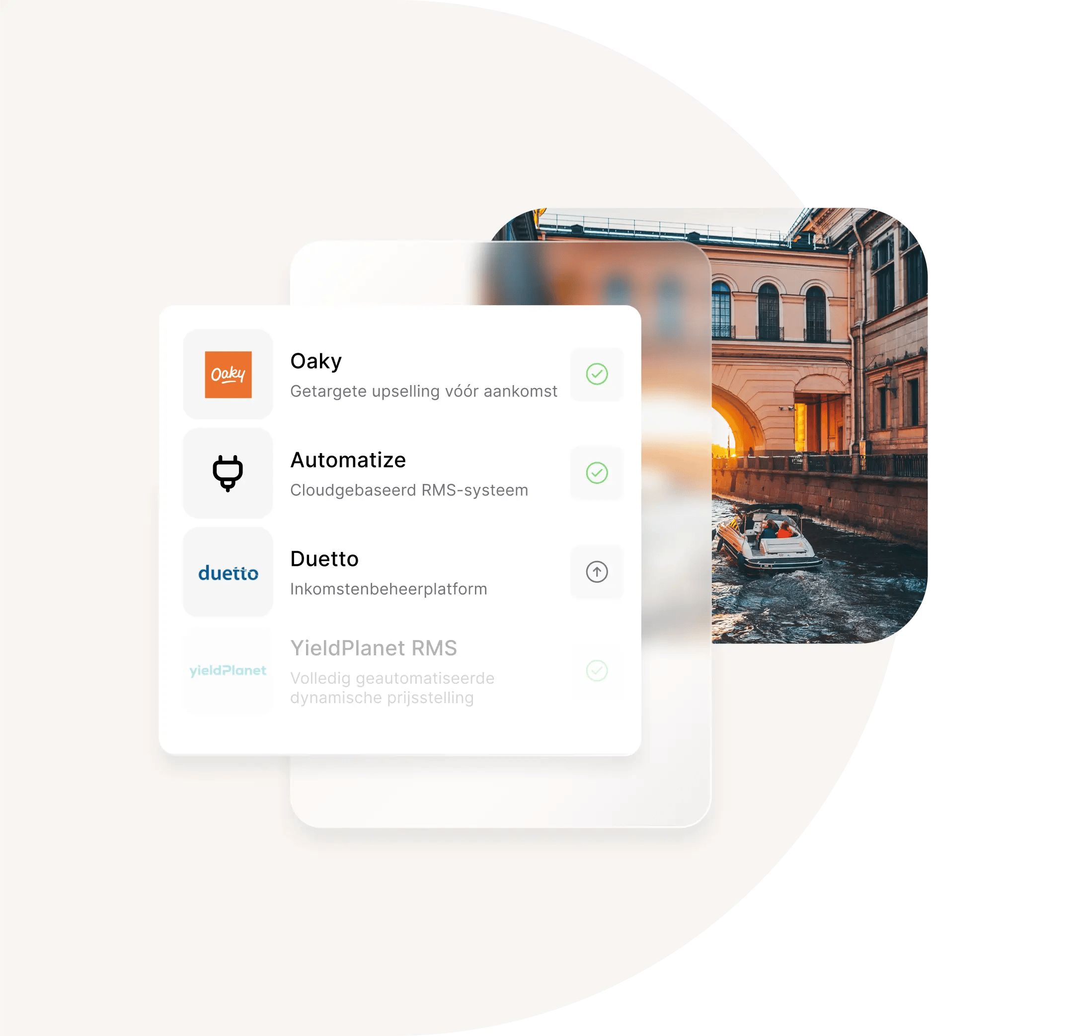 Integraties voor revenue management