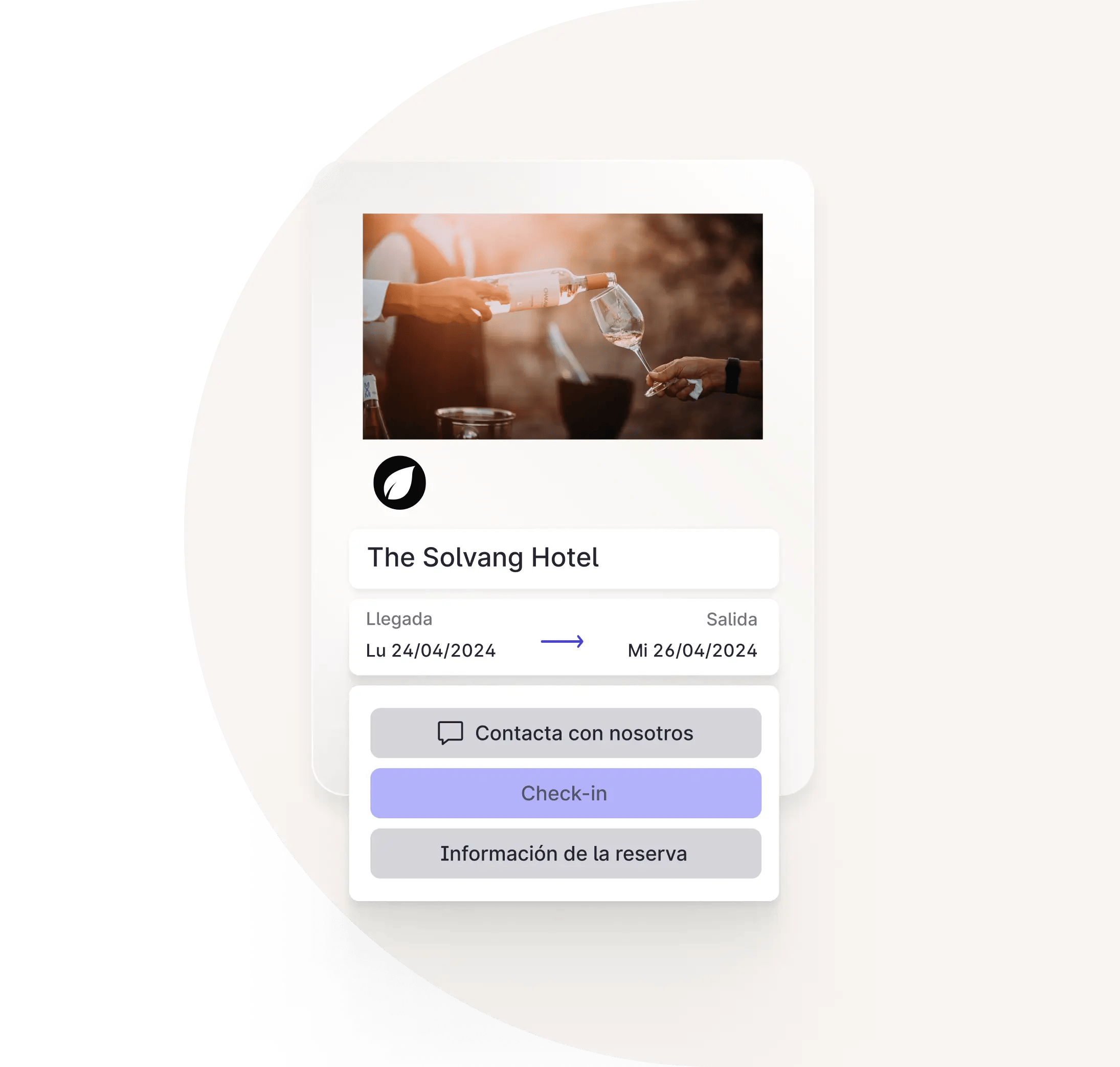Portal digital para huéspedes