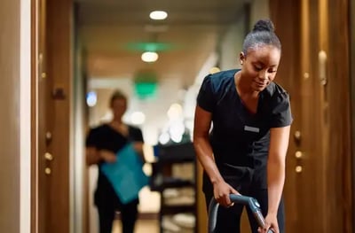 programa de limpieza de un hotel