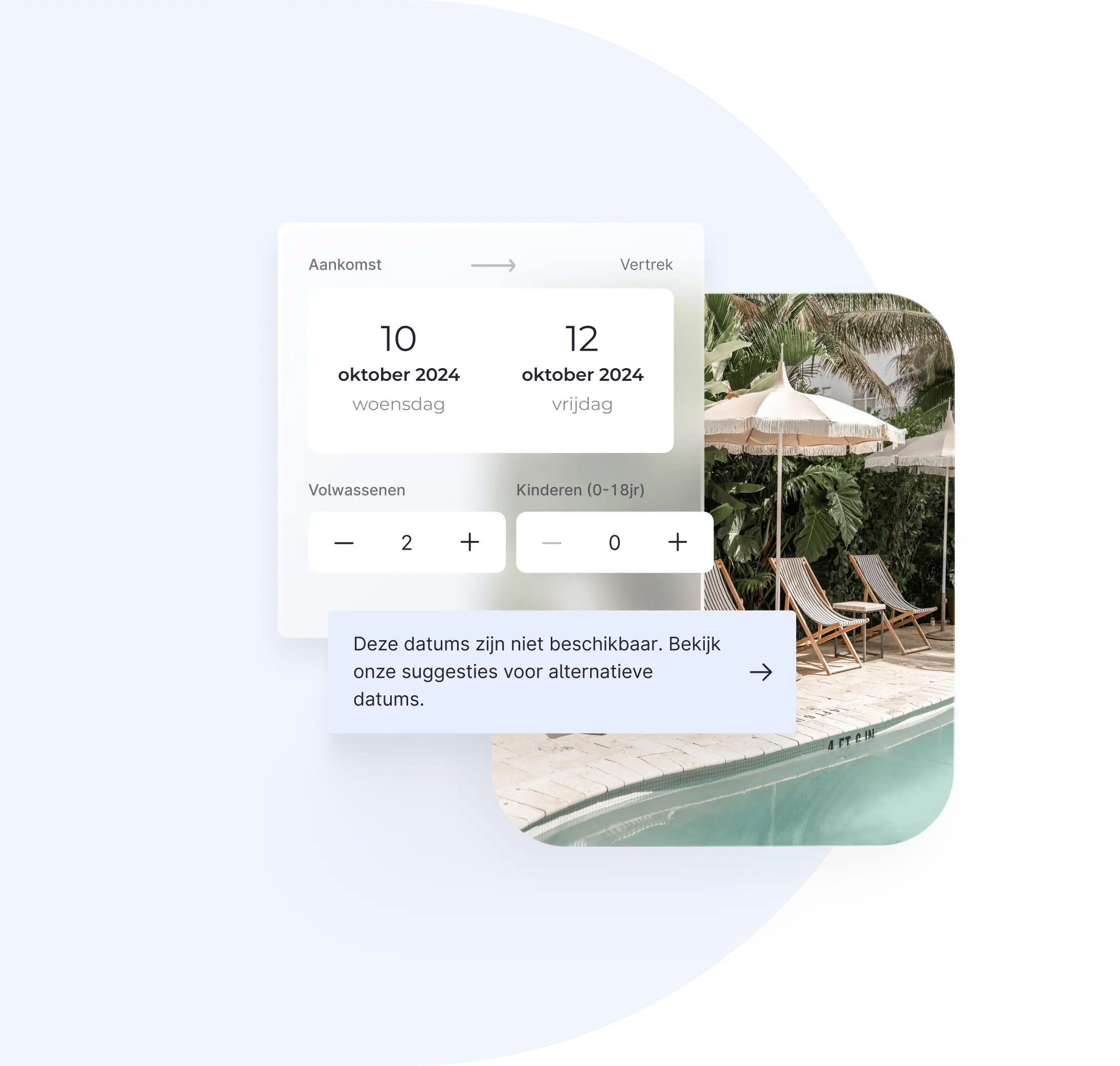 Intuïtieve boekingen