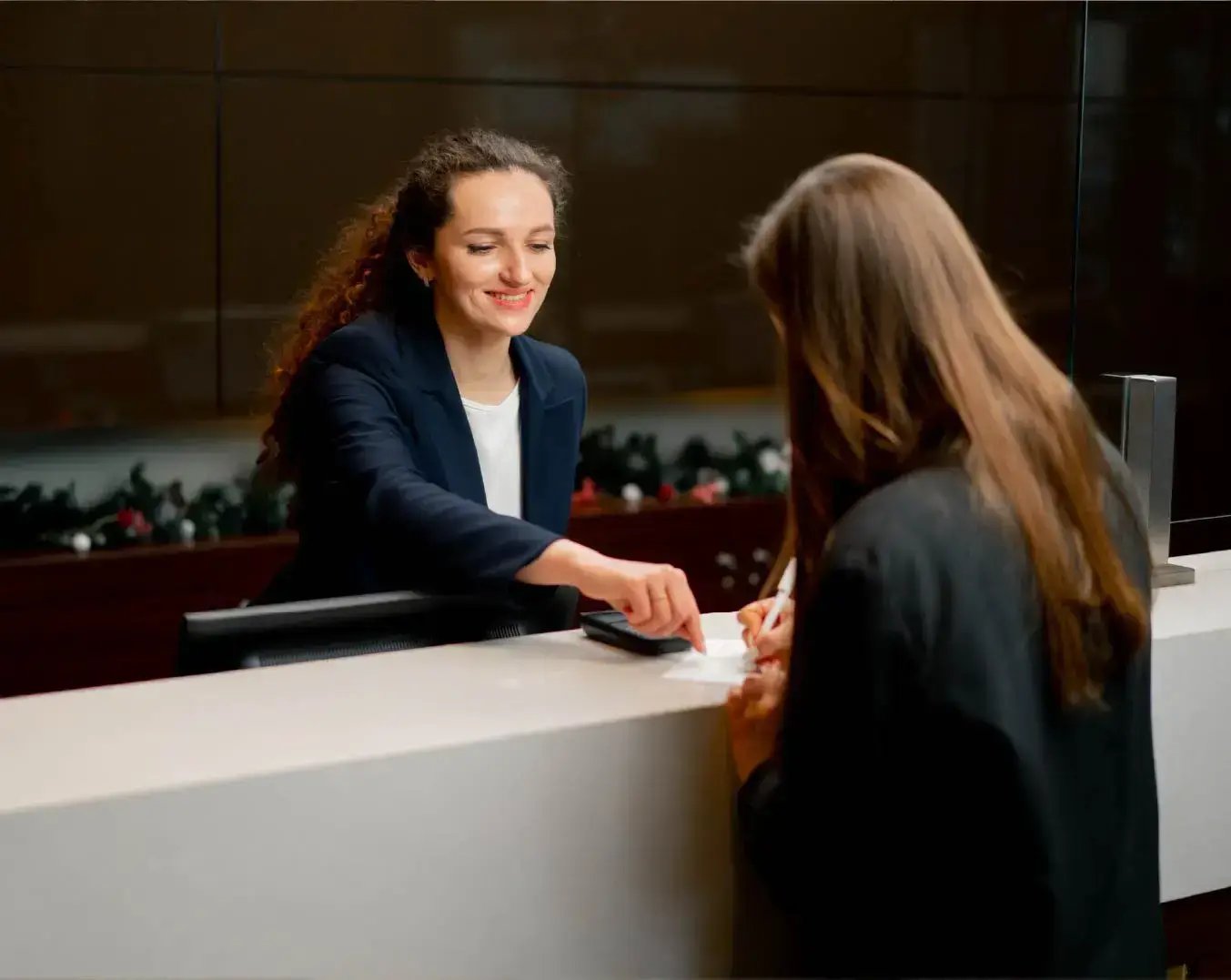 Les échanges avec les autres départements de l'hôtel