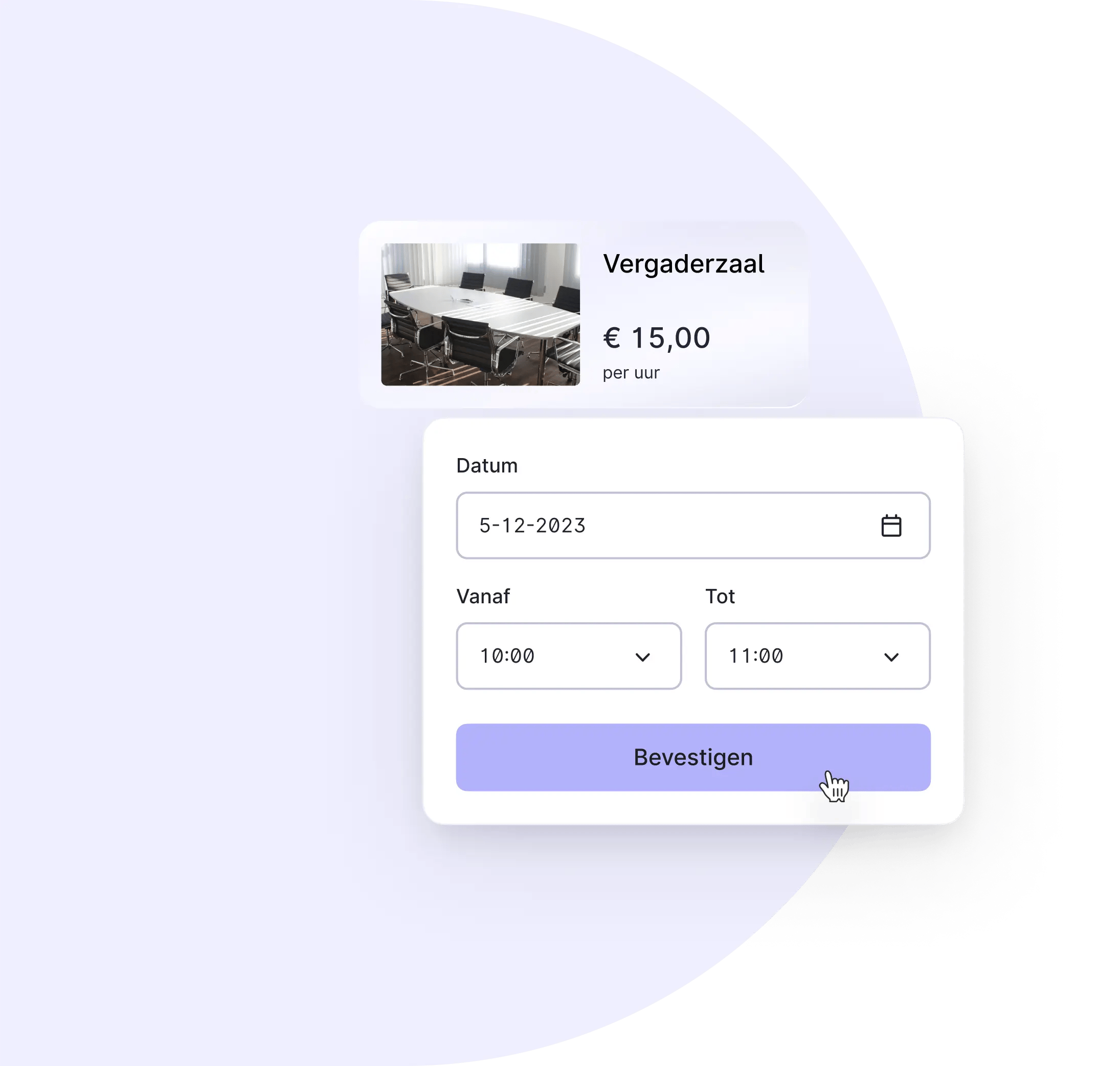 Parkeerplaatsen en vergaderruimtes